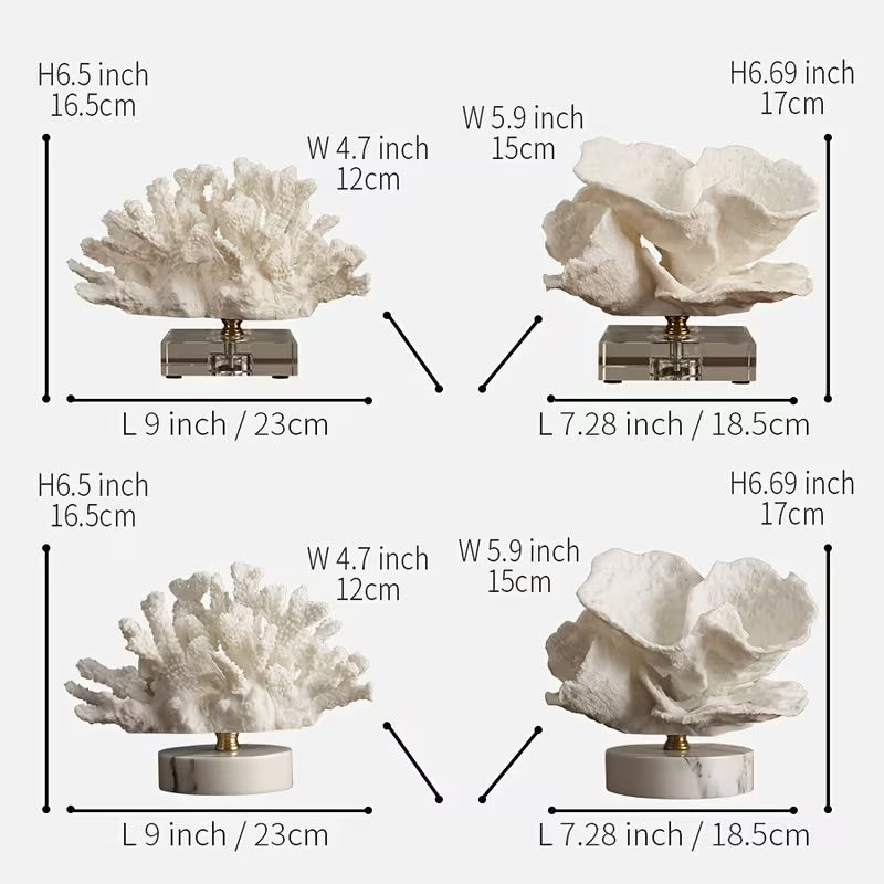 Nordwood White Reef Sculpture