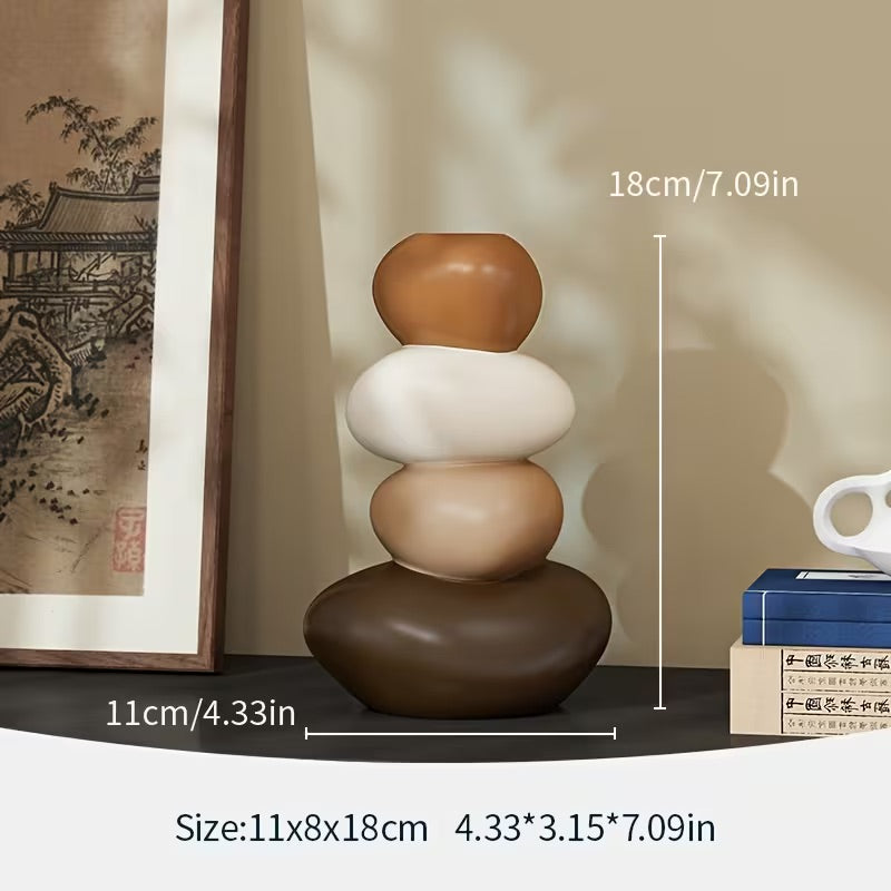 Nordwood Geometric Ceramic Vase