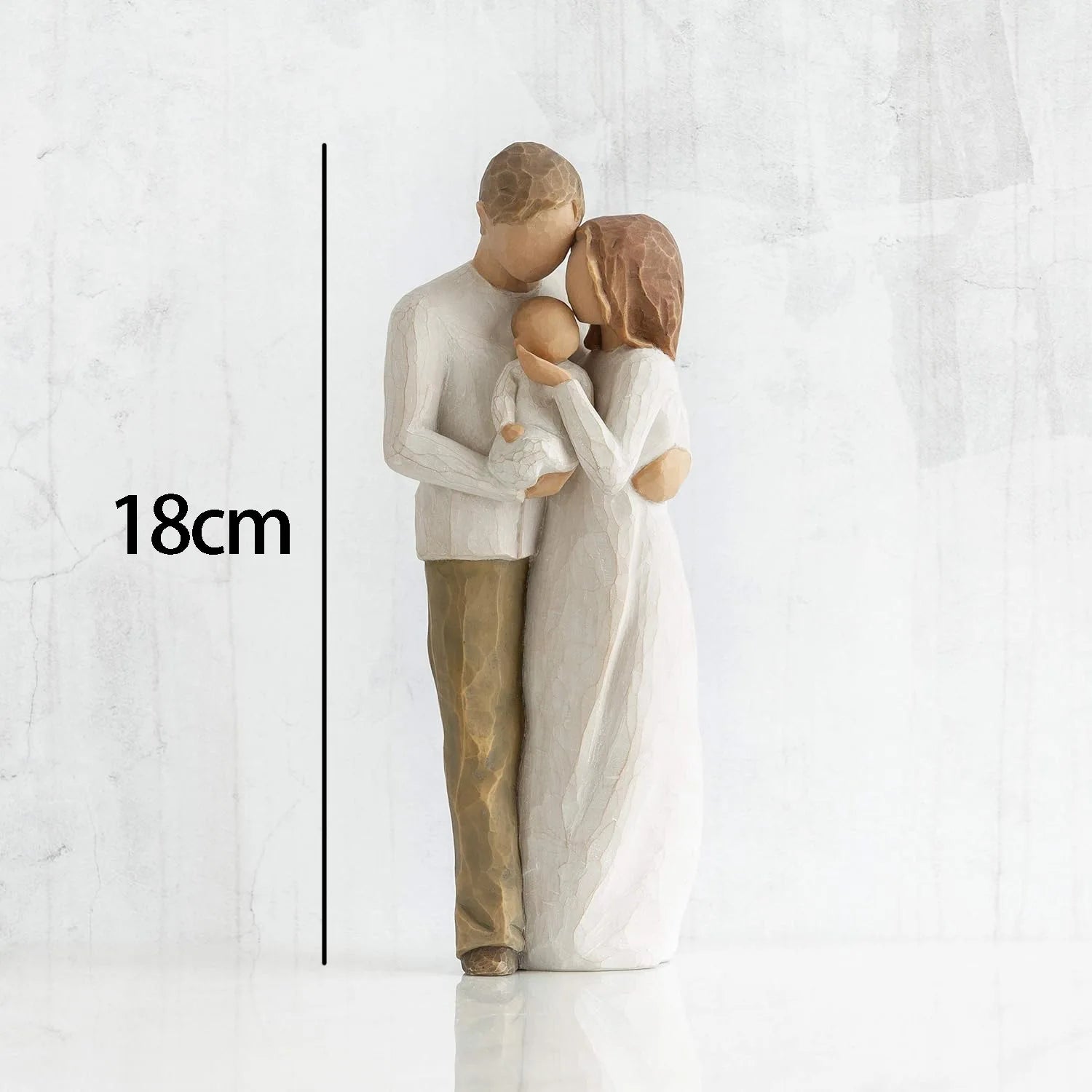 Creative Resin Family Character Statues Home Office Decorative Ornament Gift