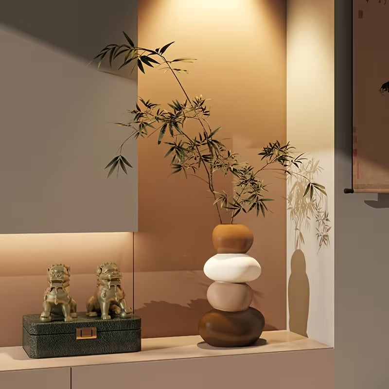 Nordwood Geometric Ceramic Vase